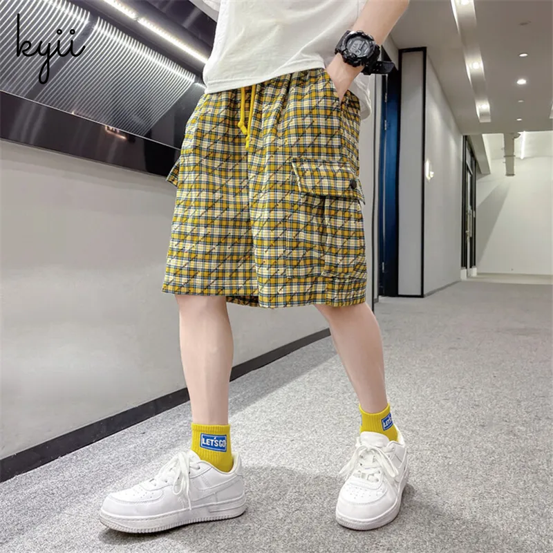 KYII Boys Casual shorts Summer loose Shorts kyb048